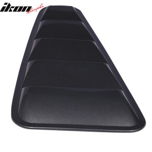 Fits 10-14 Ford Mustang OE Style Side Quarter Window Louvers Painted PP #UJ Gray - Image 5