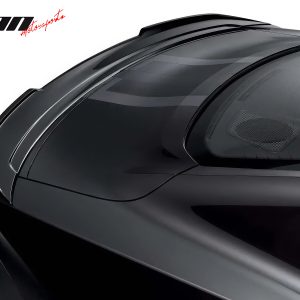 Fits 24-26 Ford Mustang S650 Trunk Spoiler DECK Gloss Black Rear Deck Lid Wing - Image 3