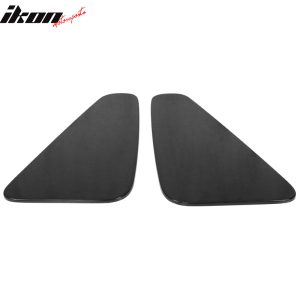 Fits 10-14 Ford Mustang Coupe GT350 Style Side Window Louvers 2PC - Image 3