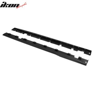 Fits 15-23 Ford Mustang Side Skirts Dark Horse Style Rocker Panel Extension Kit - Image 5