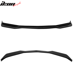 Fits 16-18 Chevy Camaro ZL1 Style Front Bumper Lip PP Gloss Black - Image 5