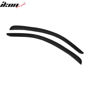 Fits 10-14 Ford Mustang Coupe Acrylic Window Visors Sun Guard Rain Deflector - Image 3