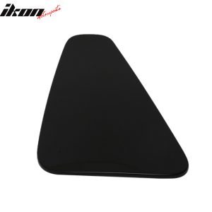 Fits 10-14 Ford Mustang GT350 Style Side Quarter Window Louver Painted #UA Ebony - Image 3
