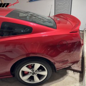 Fits 10-14 Ford Mustang D Style Rear Trunk Spoiler Wing Painted #U6 Red Candy - Image 5
