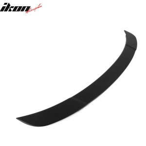 Fits 24-26 Ford Mustang OE GT Style Rear Trunk Spoiler Wing Lip Matte Black ABS - Image 3