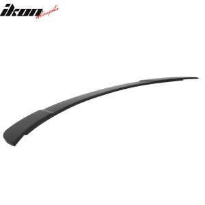 Fits 24-26 Ford Mustang OE GT Style Rear Trunk Spoiler Wing Lip Matte Black ABS - Image 5