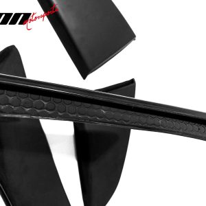 Fits 15-19 Ford Mustang Quarter Window Louvers Panel Side Scoops Unpainted - PU - Image 5