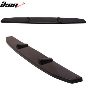 Fits 13-14 Ford Mustang V6 V8 Unpainted Black Rear Shark Fin Bumper Diffuser PU - Image 3