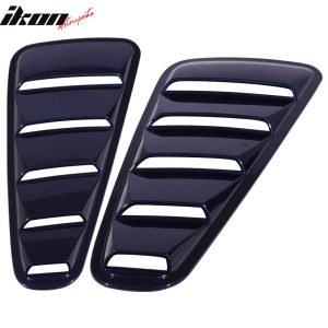 Fits 10-14 Ford Mustang OE Style Side Quarter Window Louvers Painted  #L6 Blue - Image 5