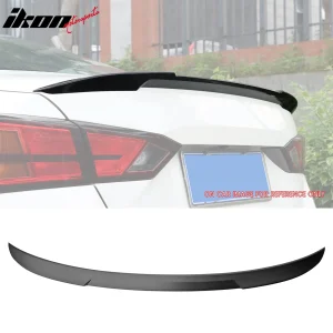 Fits 19-25 Nissan Altima 4DR IKON Style Rear Trunk Spoiler Wing ABS Matte Black - Image 6