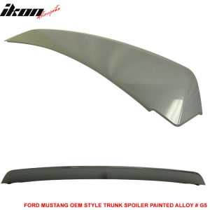 Fits 05-09 Ford Mustang OE Style Rear Trunk Spoiler Wing Lip Painted #G5 Alloy - Image 3