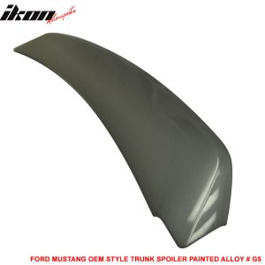 Fits 05-09 Ford Mustang OE Style Rear Trunk Spoiler Wing Lip Painted #G5 Alloy - Image 4