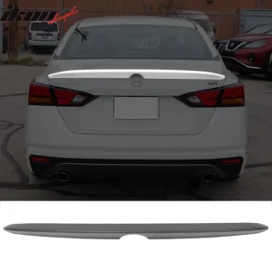 Fit 19-25 Nissan Altima OE Factory Style Rear Trunk Spoiler Wing ABS Matte Black - Image 6