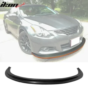 Fits 10-13 Nissan Altima 2DR MDA Style Front Bumper Lip Chin Spoiler Guard PU - Image 6
