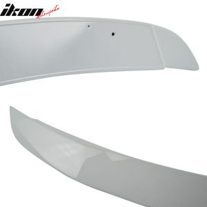 Fits 15-23 Ford Mustang GT Style Rear Trunk Spoiler Wing Lip Painted #YZ White - Image 5