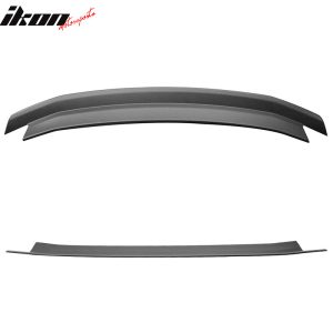 Fits 10-14 Ford Mustang Matte Black Rear Duckbill Trunk Lid Spoiler Wing Lip ABS - Image 3