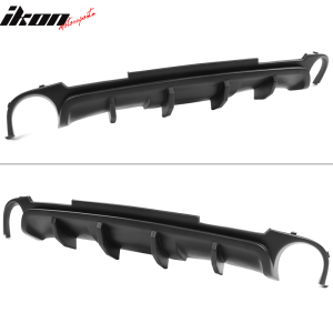 Fits 13-14 Ford Mustang V6 California V2 Style Rear Bumper Lip Diffuser - PP - Image 3