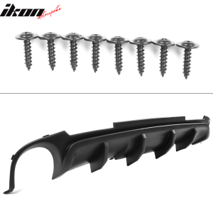 Fits 13-14 Ford Mustang V6 California V2 Style Rear Bumper Lip Diffuser - PP - Image 4