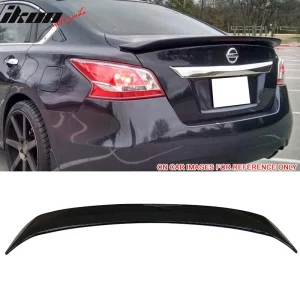 Fits 13-15 Nissan Altima Sedan Factory Style Trunk Spoiler Painted #KH3 Black - Image 6