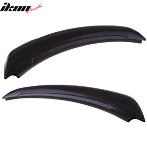 Fit 15-23 Ford Mustang Track Pack Trunk Spoiler Painted #G1 Black - Image 5