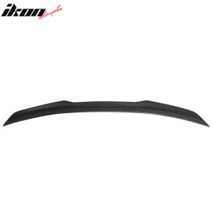 Fits 15-23 Ford Mustang Coupe High Kick V Style Rear Trunk Spoiler Unpainted ABS - Image 4