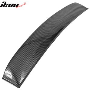 Fits 05-14 Ford Mustang Coupe Rear Window Roof Spoiler Visor Carbon Fiber Print - Image 3