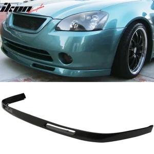 Fits 02-04 Nissan Altima Nismo N1 Style Front Bumper Lip PU Lower Spoiler Kit - Image 6