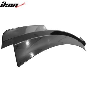 Fits 15-23 Ford Mustang MD Style Rear Trunk Spoiler Wing Lip Gloss Black ABS - Image 3