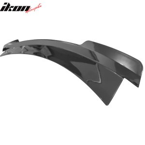 Fits 15-23 Ford Mustang MD Style Rear Trunk Spoiler Wing Lip Gloss Black ABS - Image 4