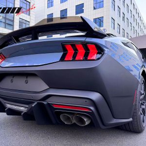 Fits 24-26 Ford Mustang Dark Horse Handling Package Style Smoke Gurney Flap PC - Image 3