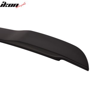 Fits 15-23 Ford Mustang GT Style Rear Trunk Spoiler ABS Painted #G1 Shadow Black - Image 4