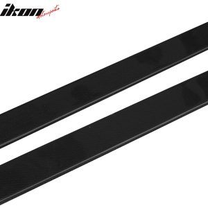 Fits 05-09 Ford Mustang 75 Inch Side Skirt Extension Splitter Carbon Fiber CF - Image 4