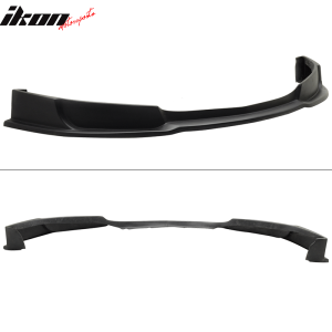 Fits 10-12 Ford Mustang V6 Only Front Bumper Lip Spoiler Unpainted Black PU - Image 3
