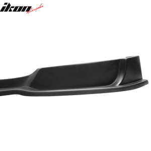 Fits 10-12 Ford Mustang V6 Only Front Bumper Lip Spoiler Unpainted Black PU - Image 4