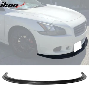 Fits 09-15 Nissan Maxima MDA Style Front Bumper Lip Chin Spoiler Unpainted PU - Image 6