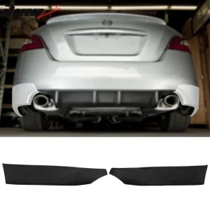 Fits 09-15 Nissan Maxima ST Style Rear Bumper Lip Diffuser Side Corner Apron 2PC - Image 6