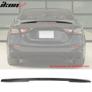 Closeout! Fits 16-23 Nissan Maxima A36 OE Style Rear Trunk Spoiler Carbon Fiber - Image 6