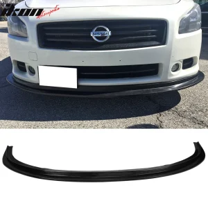 Fits 09-15 Nissan Maxima 7th Gen MDA Style Front Bumper Lip Spoiler - PU - Image 6