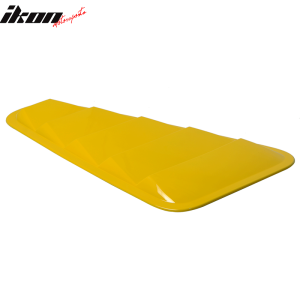 Fits 05-09 Ford Mustang V6 OE Style Side Quarter Window Louver Painted D6 Yellow - Image 5