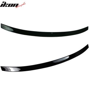 Fits 09-14 Audi A4 Quattro ABT Style Rear Trunk Spoiler Wing Painted #LZ9Y Black - Image 3