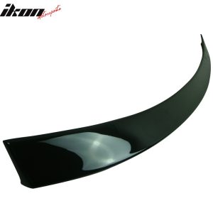 Fits 09-14 Audi A4 Quattro ABT Style Rear Trunk Spoiler Wing Painted #LZ9Y Black - Image 4