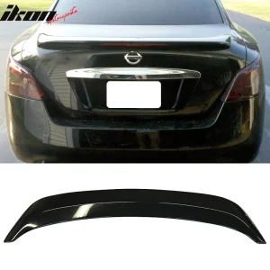 Fits 09-15 Nissan Maxima Factory Style Trunk Spoiler Painted #KH3 Black - Image 6