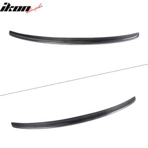 Fits 09-16 Audi A4 B8 Sedan 4-Door OE Style Rear Trunk Spoiler Carbon Fiber CF - Image 3