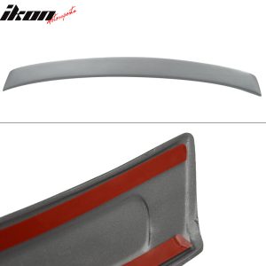 Fits 02-05 Audi A4 B6 Sedan ABT Style Trunk Spoiler Painted #LY7G Quartz Gray - Image 3