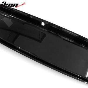 Fits 15-23 Ford Mustang Rear Trunk Decklid Cover Panel Gloss Black ABS Boot Trim - Image 5