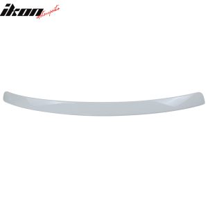 Fits 09-14 Audi A4 B8 Sedan ABT Style Rear Roof Spoiler Painted #LY9C Ibis White - Image 5