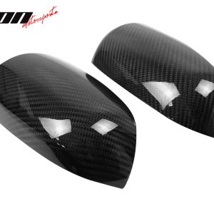 Closeout! Fits 05-08 Audi A4 A6 Mirror Covers Carbon Fiber OE Side Rear View Cap - Image 3