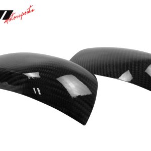 Closeout! Fits 05-08 Audi A4 A6 Mirror Covers Carbon Fiber OE Side Rear View Cap - Image 4