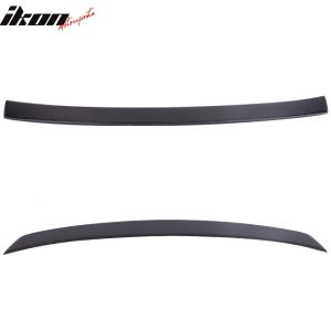 Fits 02-05 Audi A4 B6 Matte Carbon Fiber Trunk Spoiler Wing Lip - Image 4