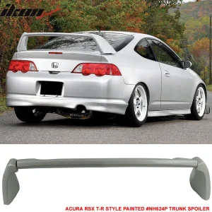 Fits 02-06 Acura RSX DC5 Type R TR Trunk Spoiler Painted #NH624P White Pearl 3PC - Image 6